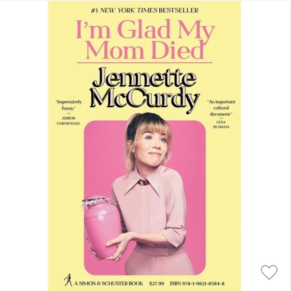 I’m glad my mom died book. Hardcover